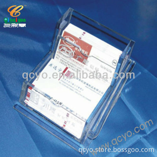 Hot sale! high quality transparent hard plastic id card holder
